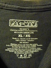 NEW PAC MAN by C-Life Group size XL Black Retro Game T Shirt BANDAI PAC-MAN $20