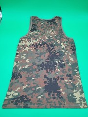 Mil-Tec Flecktarn Camo Tank Top Shirt Size L