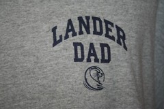 Vtg 90s LANDER DAD College University South Carolina T-SHIRT L Single Stitch