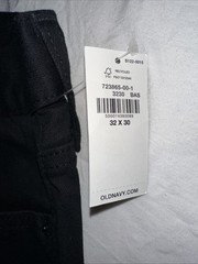 NWT Old Navy Men’s 32 x 30 Black Boot Cut Built in Flex Jeans