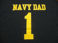 UNITED STATES NAVY DAD #1 EST 1775 BATTLEFIELD COLLECTION BRAND T-SHIRT XL NWOT