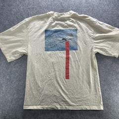 Monster Trend Shirt Mens XL Beige Graphic Swimmer Back Print Casual Streetwear