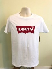 NWT Levi’s Men’s Graphic Printed Crew Neck Short Sleeve T-Shirt free ship