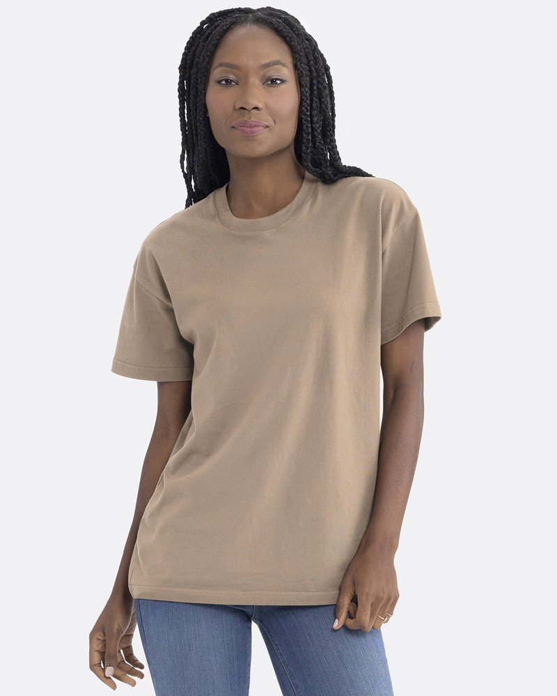 2 Pack Of Next Level Apparel Unisex Heavyweight Stylish Plain T-Shirt 7200
