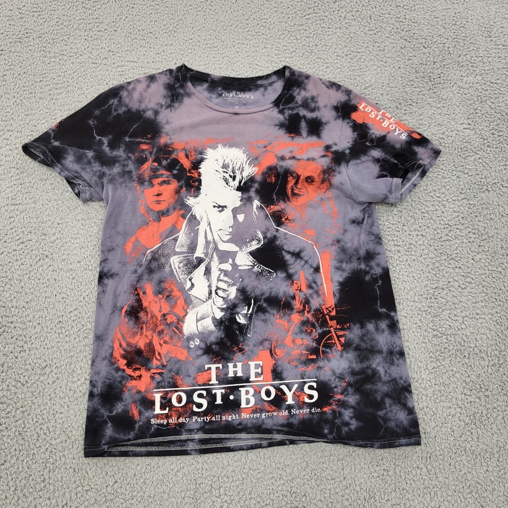 The Lost Boys Shirt Mens Medium Multicolor Graphic Tie-Dye Movie