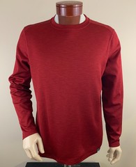 REI Men’s Midweight Long Sleeve Base Layer Top Shirt Crewneck Red Size L NEW
