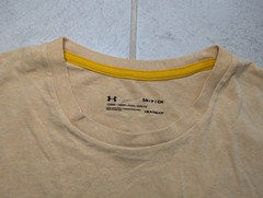 Under Armour Men’s Small BULL Yellow Shirt Project Rock Brahma Bull Logo T-Shirt