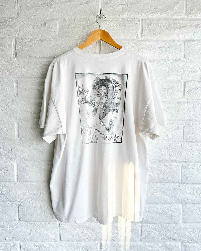 Vintage 2000s Chula Chicano Art T Shirt Men’s 3XL Loyalty First Pullin On Life