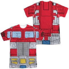 TRANSFORMERS OPTIMUS PRIME COSTUME Licensed Adult Men’s Graphic Tee Shirt SM-3XL