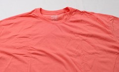 Built Different Men’s Tall Short Sleeve Crew Neck Tee AP2 Orange Pink Size: 3XL