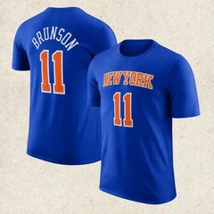 Jalen Brunson 11 Knick Basketball Team T-Shirt Gift For Fans S-5XL