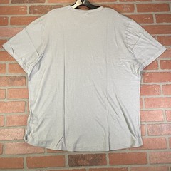 Buck Mason Costa Curved Hem Tee Shirt Harbor Blue Men’s XXL Made In USA NWT