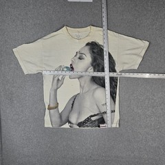 VINTAGE Diamond Supply Co Men Shirt M Cream Nilanti Caglimbeni Cold As Ice READ