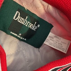 Vintage Missouri USA Wrestling Red Satin Jacket Small National Team Rare