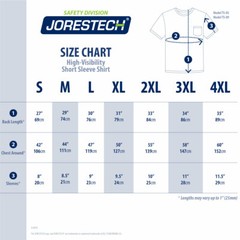 Hi Vis Orange Safety 5-pack T Shirts Fast Drying Short Sleeve JORESTECH