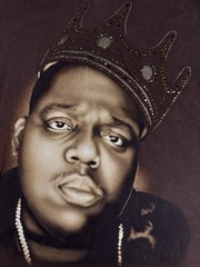 Brooklyn Mint Biggie Notorious BIG Vtg Y2k Graphic Tee Rhinestone Hip-hop XL