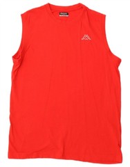 KAPPA Mens Vest Top XL Red Cotton BQ05