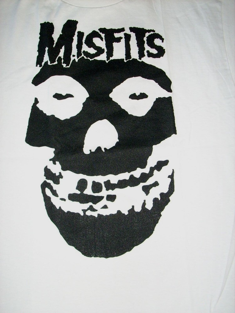 FREE SAME DAY SHIPPING New Punk MISFITS Classic FIEND CRIMSON GHOST WHITE XL