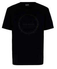 EMPORIO ARMANI EA7 3DPT39 PJTJZ TSHIRT HALF SLEEVE T-SHIRT MEN 1200 BLACK