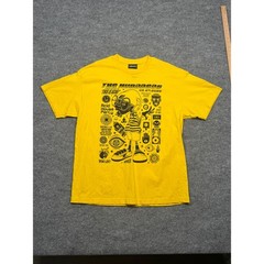 The Hundreds Acid House Party Graphic T-Shirt Yellow Mens XL Streetwear 2022