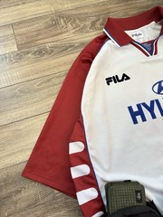 Hamburg 1999 2000 Home Soccer Jersey Football T-Shirt Fila Vintage Size XL-XXL