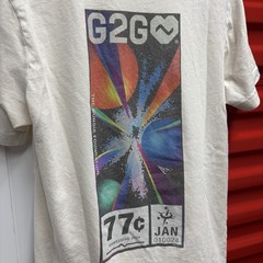 Bungie Game2Give Video Game Promo T-Shirt White Vintage Style Game To Give