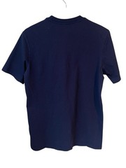 PUMA Essentials T Shirt Mens Size Small Navy Blue White Logo Short Sleeve NWT
