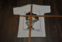 VTG NWOT Be Sexy Sweet Just Betty Boop Shirt Deadstock Large L 20326KS