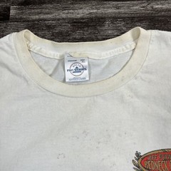 Vintage Jeff Foxworthy Redneck Fisherman T Shirt XL White VTG 2001 Read Desc