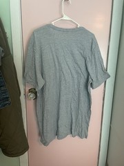 Bella + Canvas gray Unisex T Shirt Short Sleeve Crew Neck Stylish T-Shirt 2XL
