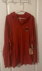 Disney 28 and Main Carousel Preppy Shirt Size XXL Theme Park Castle Coat Of Arms