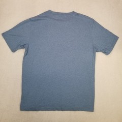 TravisMathew Men’s Golf Cart #TYSLASTROUND Graphic T-Shirt Blue Size XL Casual