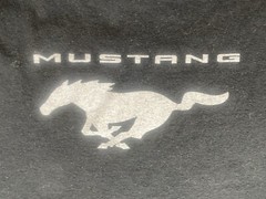 Ford Mustang Boss 302 Anvil Men’s Size Large Graphic Logo T-Shirt Black