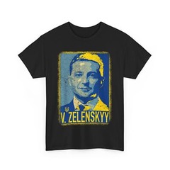 Support Ukraine I Stand With Ukraine Volodymyr Zelenskyy Tee T-Shirt