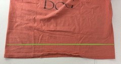 Vintage Bar Shirt Mens Large Faded Salmon Pink Dog T-shirt Funny Tee Distressed