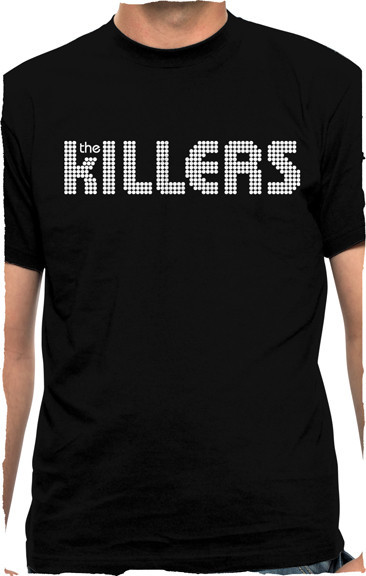 THE KILLERS – Logo – T SHIRT S-M-L-XL-2XL Brand New T Shirt – Rock Music