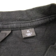 Travis Mathew Shirt Mens XL Short Sleeve V Neck Black Lightweight