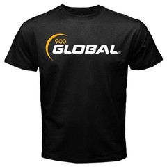 900 Global Bowling Bowler Mens Black Graphic Tee S To 4XL