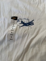 Lee Jeans T Shirt Mens Large NWT White Light Weight L