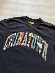 Chinatown Market Animal Print Shirt Spellout logo Black