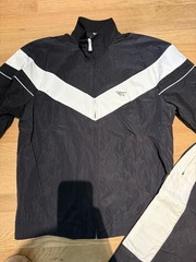 PAPER PLANES NOTORIOUS Black TRACK PANTS Jacket SIZE LARGE 🔥