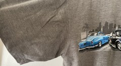Newport Blue Volkswagen Beetle Mens T Shirt M Gray I Dub Thee Bad Boys Y2K 2017