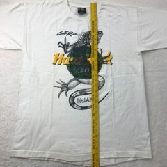 Vintage Hard Rock Cafe Shirt Mens XL Iguana Costa Rica Y2K GIANT Tag Grunge *