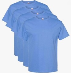 Hanes Essentials Men’s Cotton T-Shirt Carolina Blue