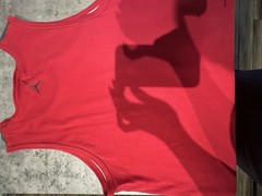 VTG Michael Jordan Vintage All Over Print Tank Top Sleveless Tshirt Size L