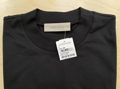 Fear of God Essentials Stretch Limo Black Short Sleeve T-Shirt Size Small (SS22)