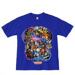 Sega Vs Nintendo Ultimate Clash Graphic Tee Vintage Garment T-Shirt