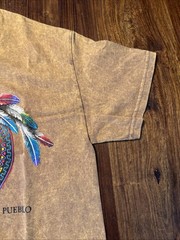 Vintage Taos Pueblo Southwest Native American Indian T-Shirt – Size (S) New