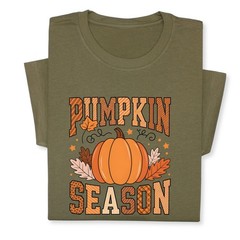 Pumpkin Season Fall T-Shirt, Cute Autumn Thanksgiving Tee Gift