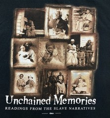 Vintage Unchained Memories 2003 HBO Slavery Documentary Promo T Shirt Sz L